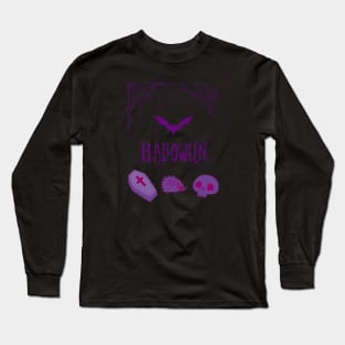 VIOLET CUTE HALLOWEEN Long Sleeve T-Shirt